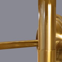 Vela Eskitme Gold Şapkalı Aplik