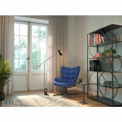 Swivel Armchair Oscar Denim Berjer