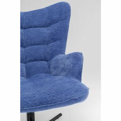 Swivel Armchair Oscar Denim Berjer