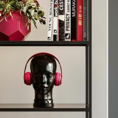 Headphone Mount Siyah Dekoratif Obje