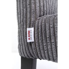 Econo Cord Grey Masif Sandalye