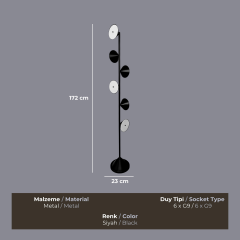 Solera Siyah Lambader