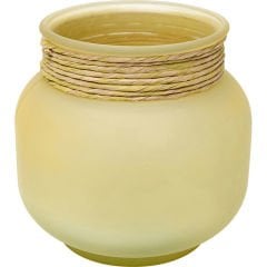 Isola Storm Sarı Vazo 18cm