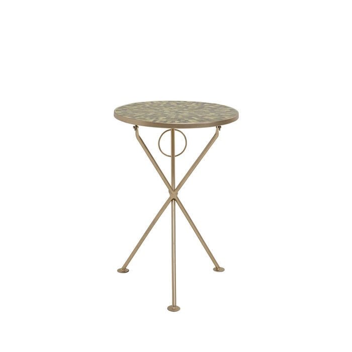 Side Table Clack Mosaic Olive Ø35cm