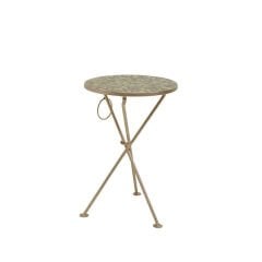 Side Table Clack Mosaic Olive Ø35cm