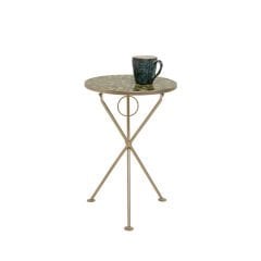 Side Table Clack Mosaic Olive Ø35cm