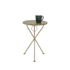 Side Table Clack Mosaic Olive Ø35cm