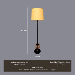 Anbera Tel Kafes Siyah Lambader