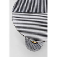 Side Table Domero Double Gold Ø25cm