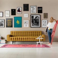 Milchbar Velvet Honey Üçlü Kanepe