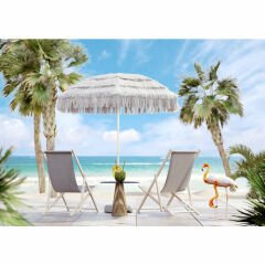 Deckchair Easy Summer Grey Şezlong