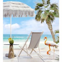 Deckchair Easy Summer Grey Şezlong