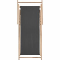 Deckchair Easy Summer Grey Şezlong