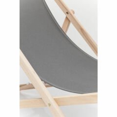Deckchair Easy Summer Grey Şezlong