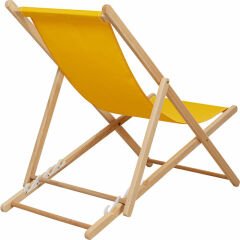 Easy Summer Sarı Şezlong