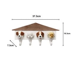 Coat Rack Dogs Out 37cm