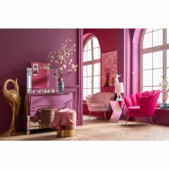 Tavşan Detaylı Beyaz Masa Lambası 68 cm