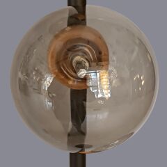 Luzia Siyah Glop Lambader