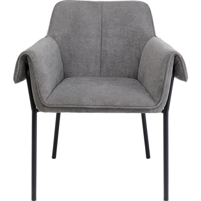 Armrest Bess Gri Sandalye