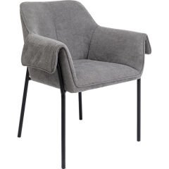 Armrest Bess Gri Sandalye