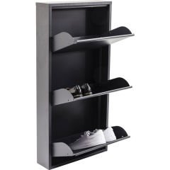 Shoe Container Caruso 3 Anthracite Ayakkabılık