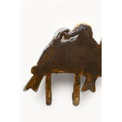 Coat Rack Birds Tweed 36cm