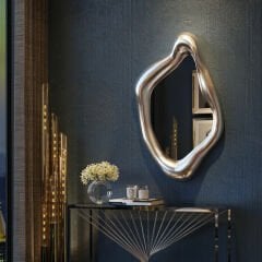 Mirror Hologram Silver Ayna 119x76 cm