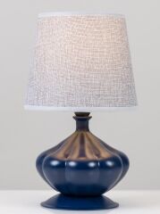 Vazo Abajur Lacivert