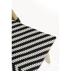 Chair with Armrest Montmartre Black/White