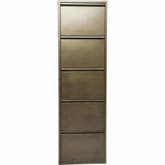 Shoe Container Caruso 5 Bronze Ayakkabılık