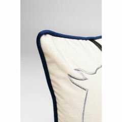 Horsefaces Polyester Kırlent 28x50 cm