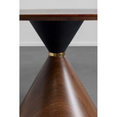 Table Cono Walnut Ø120cm