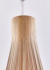 Ahşap Kesim Huni Sarkıt Avize