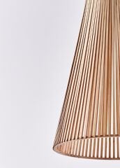 Ahşap Kesim Huni Sarkıt Avize