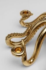 Decorative Octopus Figurine, Gold, 49cm