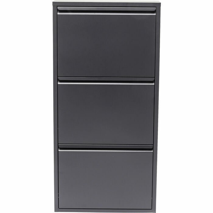 Shoe Container Caruso 3 Anthracite Ayakkabılık