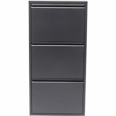 Shoe Container Caruso 3 Anthracite Ayakkabılık