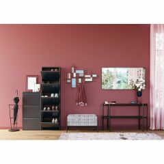 Shoe Container Caruso 3 Anthracite Ayakkabılık