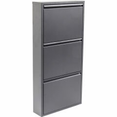 Shoe Container Caruso 3 Anthracite Ayakkabılık