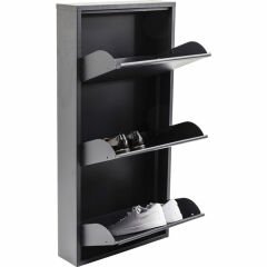 Shoe Container Caruso 3 Anthracite Ayakkabılık