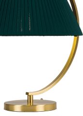 Yarım Ay Abajur Gold Kaplama