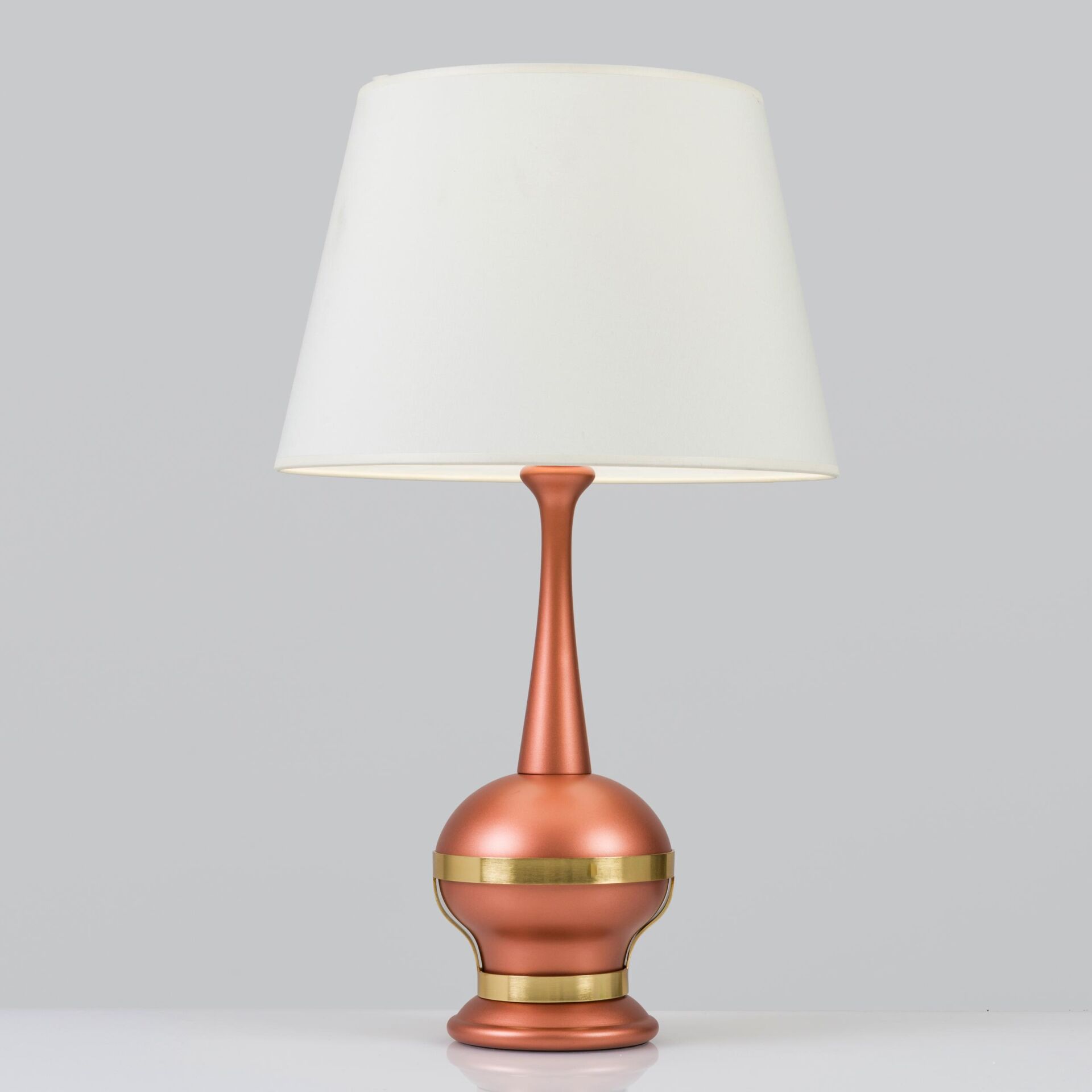 Asya Serisi Bakır Renk Abajur