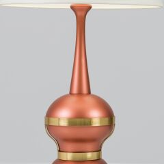 Asya Serisi Bakır Renk Abajur