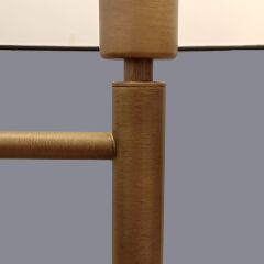 Luxor Eskitme Detaylı Siyah Lambader