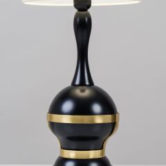 Asya Serisi Siyah Abajur