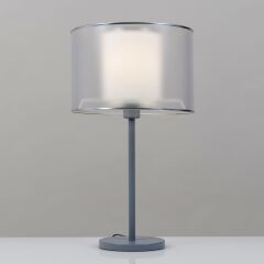 Metal Füme Tasarım Abajur