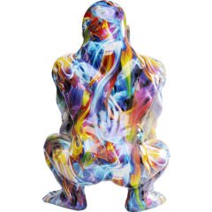 Sitting Waiter Fox Dekoratif Obje 36cm