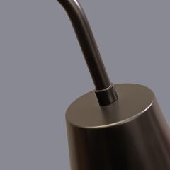 Elara Eskitme Siyah Lambader