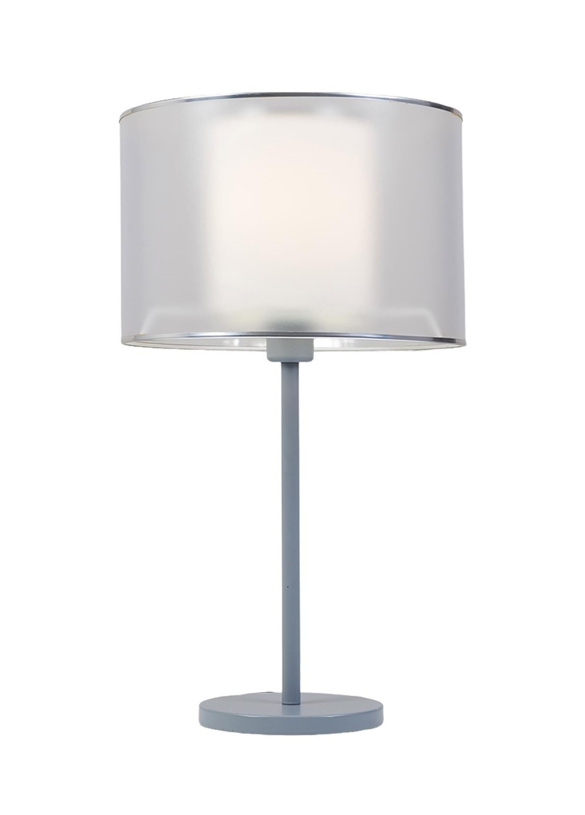 Metal Füme Tasarım Abajur