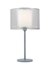 Metal Füme Tasarım Abajur